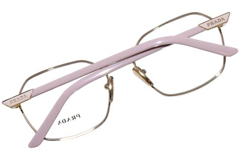 prada pr 55yv 09y1o1|Prada PR 55YV Square Eyeglasses .